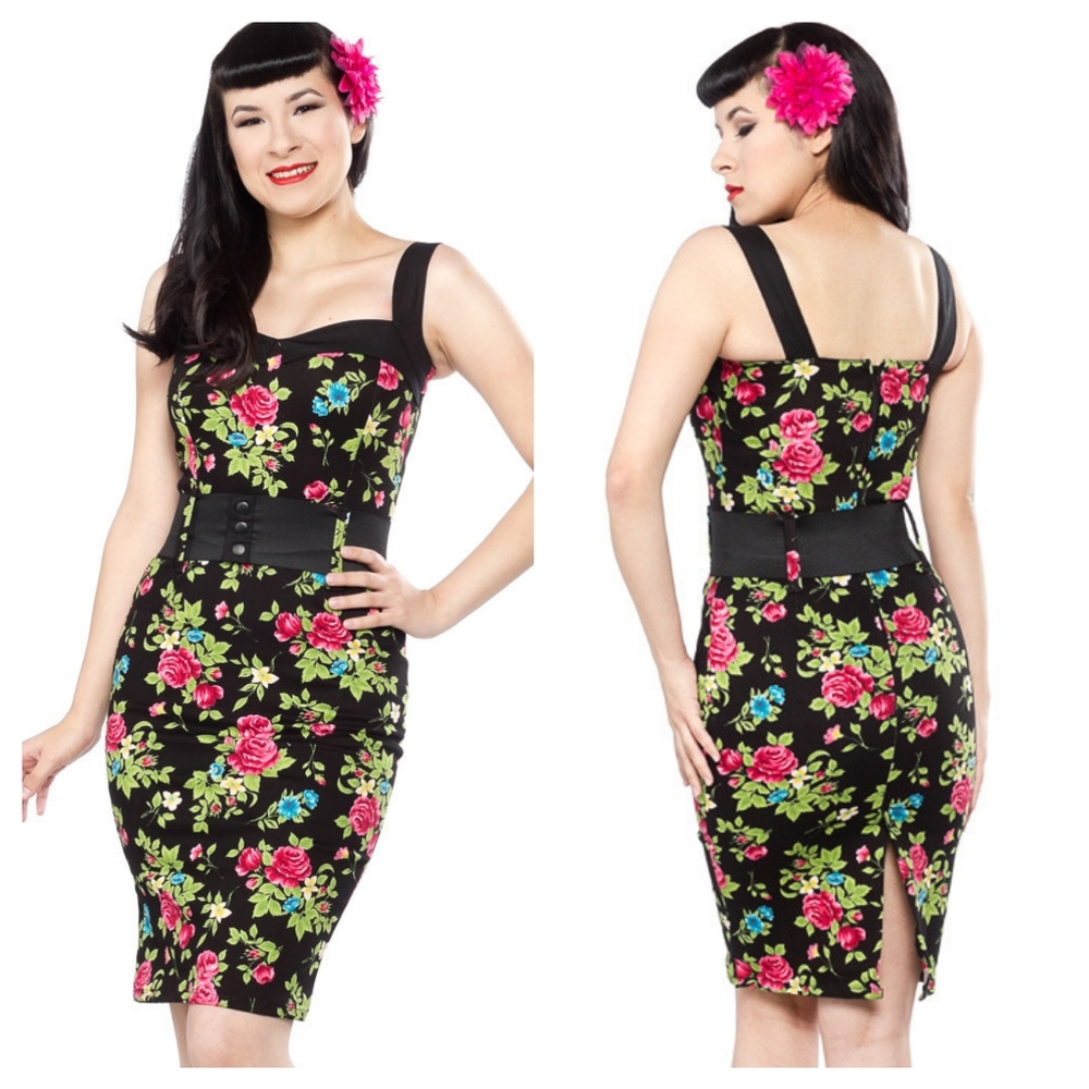 Switchblade Stiletto Retro Pinup Darling Dress XXL
